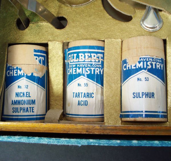 Gilbert 1936 Micro Chemistry Set With Microscope #7