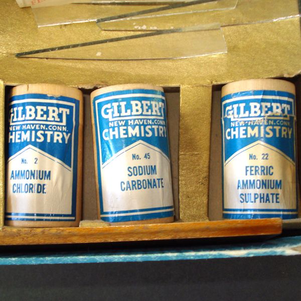 Gilbert 1936 Micro Chemistry Set With Microscope #8