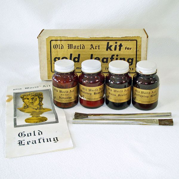 Gold Leafing Kit Old World Art 1960s