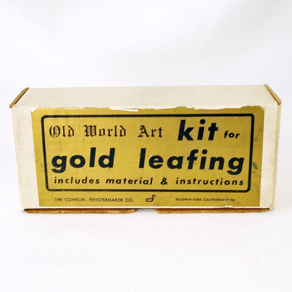 Gold Leafing Kit Old World Art 1960s #2