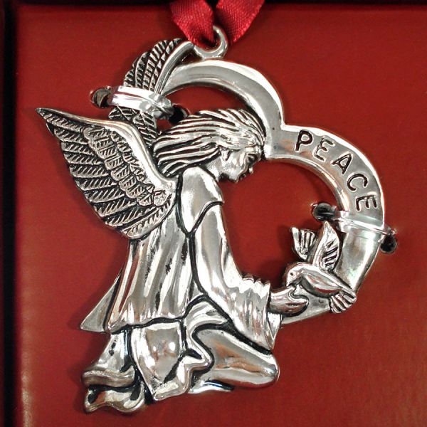 Box 3 Gorham Silverplate Angel Christmas Ornaments Clearance #3