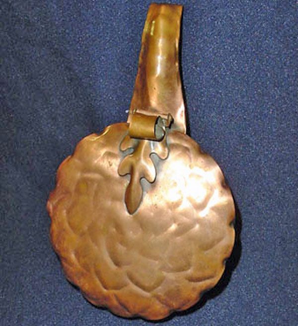 Hammered Copper Silent Butler by Gregorian Clearance #2