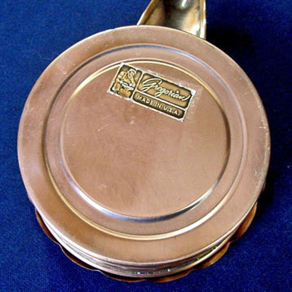 Hammered Copper Silent Butler by Gregorian Clearance #3