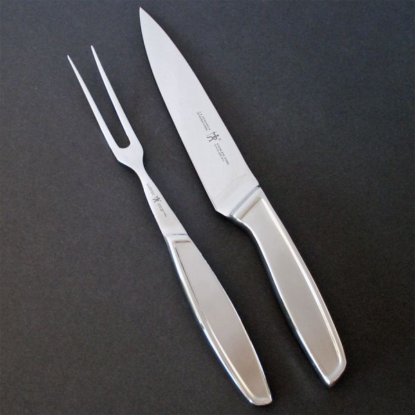 Henckels Stainless Steel Carving Knife Fork Set #2