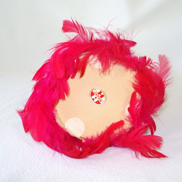 Holt Howard Pink Christmas Feather Angel Porcelain Head #3