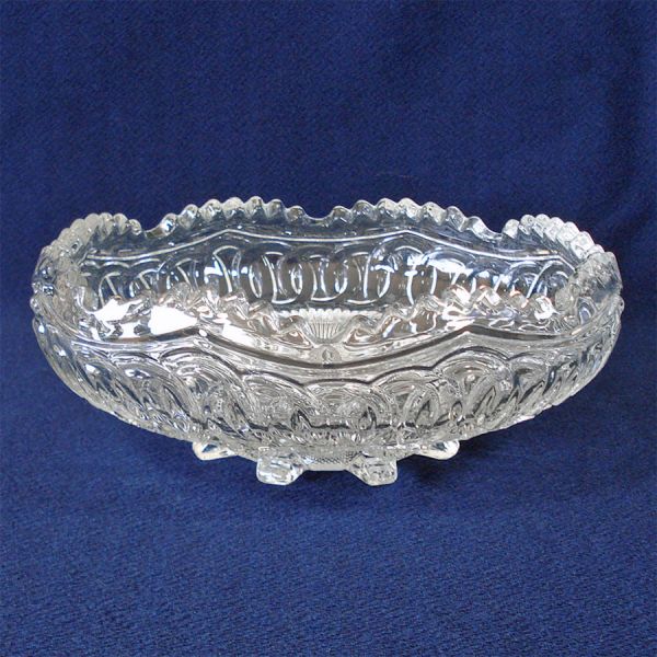 Higbee Yoke and Circle EAPG 8 Inch Bowl #2