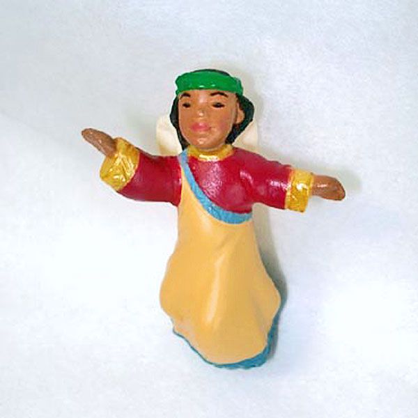 Hallmark 1995 Miniature Heavenly Praises Christmas Ornament #2