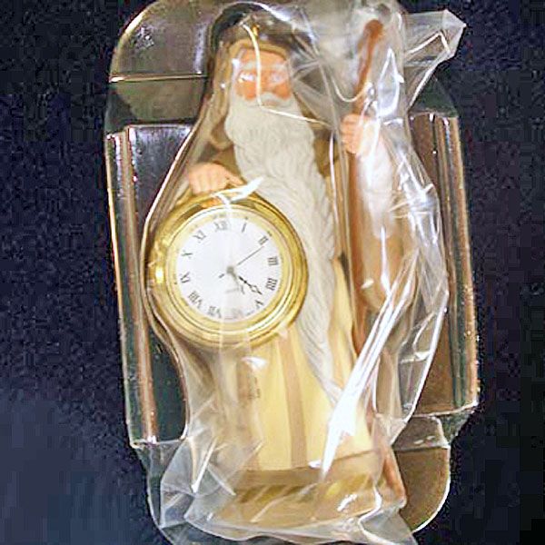 Hallmark 1996 Father Time Timepiece Clock Christmas Ornament Clearance #2
