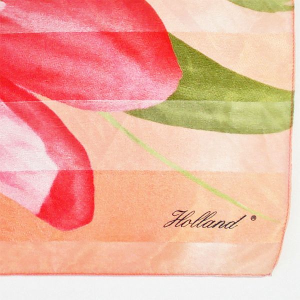 Colorful Tulips Holland Silk Scarf #4