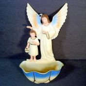 Guardian Angel and Child Vintage Hartland Holy Water Font Clearance