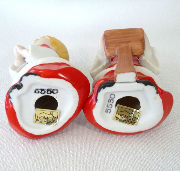Homco Porcelain Bisque Choir Boys Figurines #3