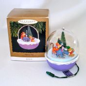 Hallmark Keepsake Pooh Slippery Day Motion Christmas Ornament