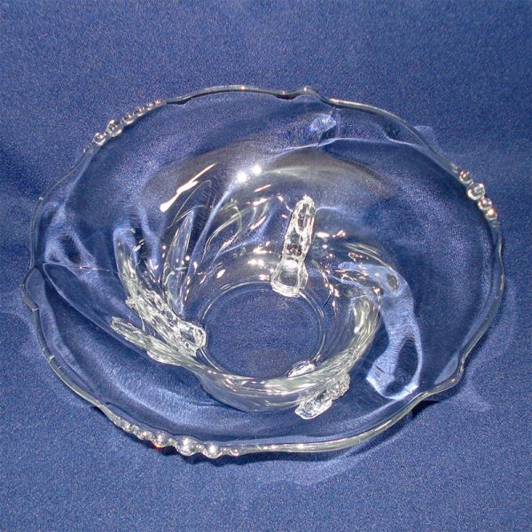 Heisey Waverly Seahorse Feet Centerpiece Bowl #2