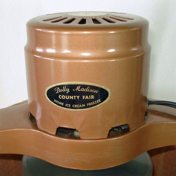 Dolly Madison County Fair 1950s Electric Ice Cream Maker #3