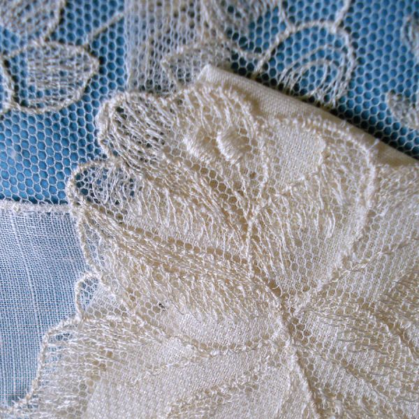 Boxed Set 3 Irish Linen and Lace Hankies Handkerchiefs #5