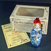 1983 Miss Liberty Inge Glass Christmas Ornament Mint in Box
