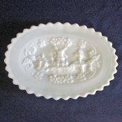 Imperial Windmill Milk Glass Dresser Tray Clearance