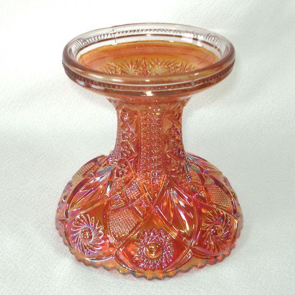 Imperial Twins 1909 Carnival Glass Stand for Punch Bowl Clearance
