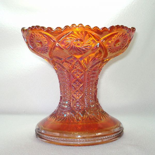 Imperial Twins 1909 Carnival Glass Stand for Punch Bowl Clearance #2
