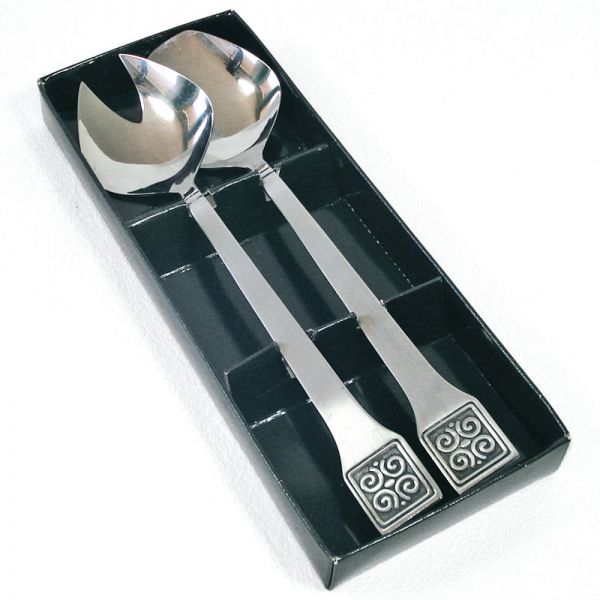 Fashion Stainless Salad Serving Set International Silver in Box Clearance #2