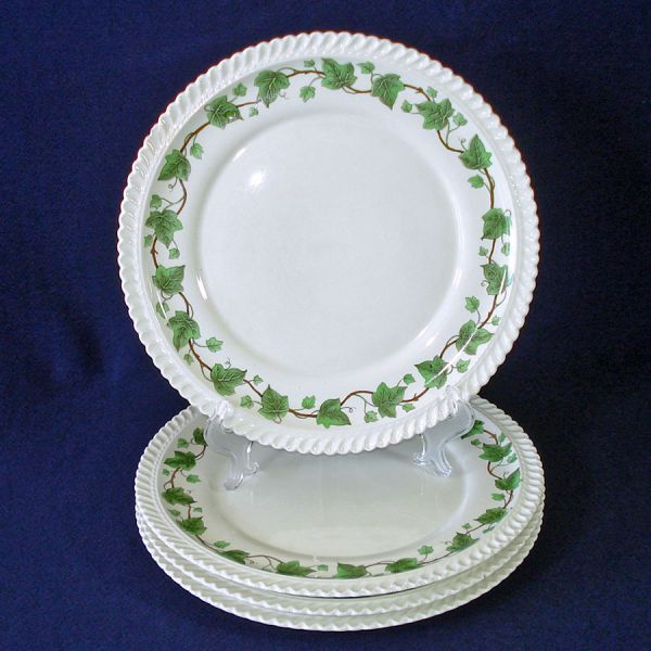 Harker Royal Gadroon Ivy 4 Dinner Plates Clearance