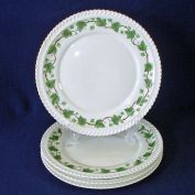 Harker Royal Gadroon Ivy 4 Dinner Plates Clearance