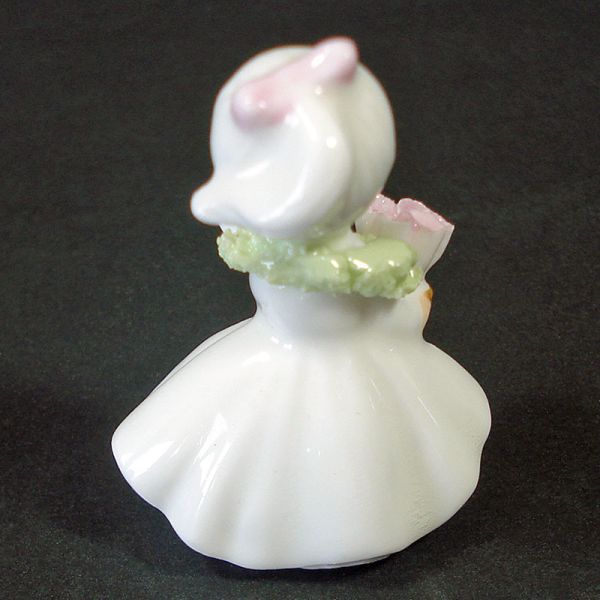 Napco Bone China Mini January Flower Girl Month Figurine Clearance #2