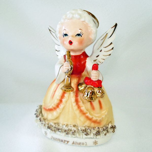January Angel of the Month Figurine Fine A Quality #3