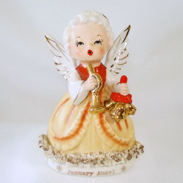 January Angel of the Month Figurine Fine A Quality #5