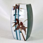 Japanese Mid Century Porcelain Bamboo Vase Clearance