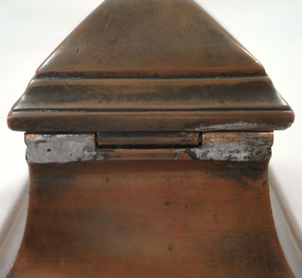 Jennings Brothers Bronze Desk Set Inkwell Stamp Box Letter Holder Clearance #4