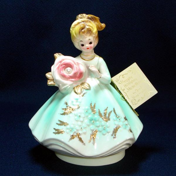 Josef Originals June Birthday Girl Music Box