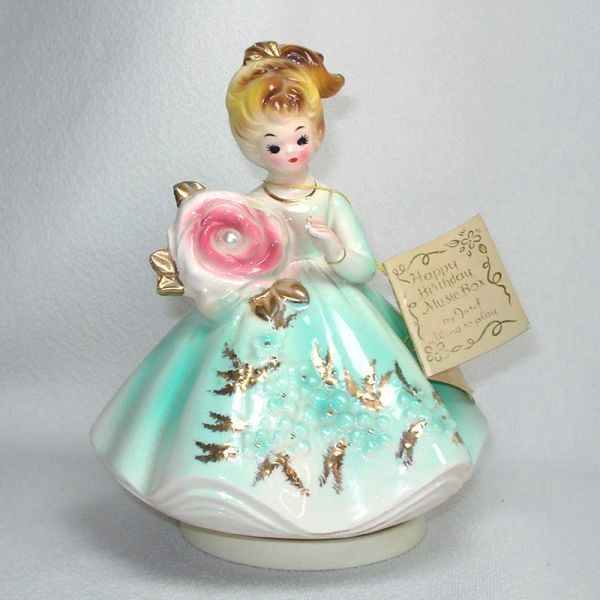 Josef Originals June Birthday Girl Music Box #4