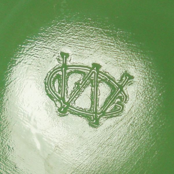 Slag Glass Jadeite Green Measuring Cup #3