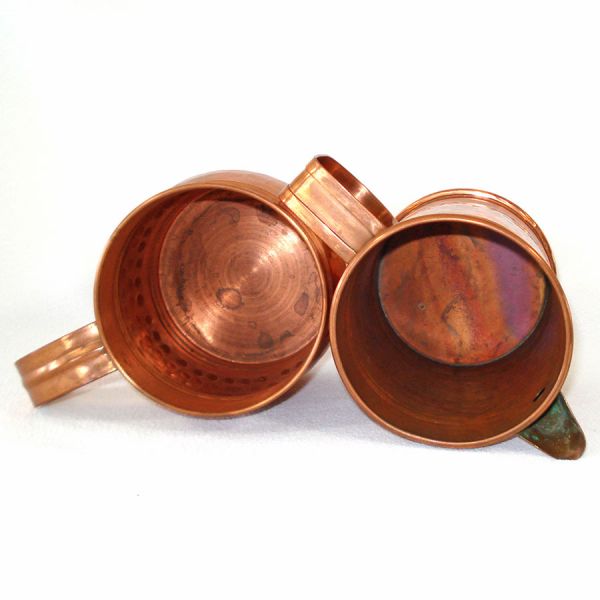 Hammered Copper Jumbo Mug and Pitcher 28 Ounce #4