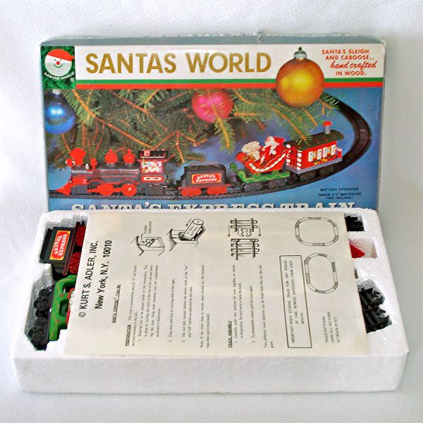 Kurt Adler Santa's Express Christmas Train Boxed Set #2