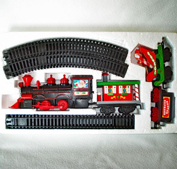 Kurt Adler Santa's Express Christmas Train Boxed Set #3
