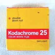 Kodachrome 25 Double Roll 8mm Color Movie Film Sealed 1980