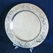Arthur Court Aluminum Koi Fish 14 inch Charger Tray 1979 Clearance