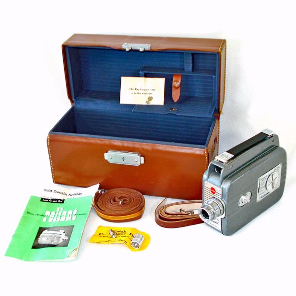 Kodak Reliant Movie Camera With Case, Manual Never Used