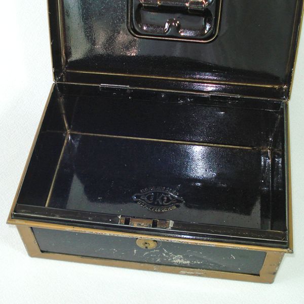 1918 Kreamer Metal Lock Box For Spices #3