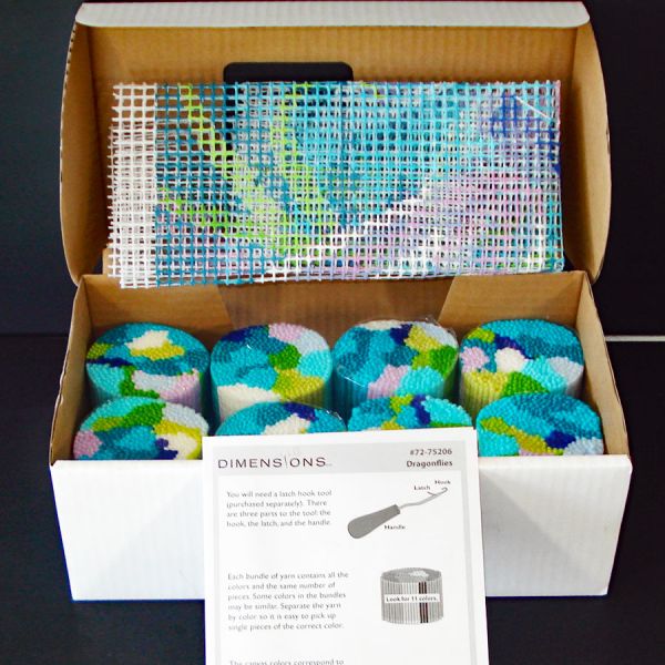 Dimensions Dragonflies Latch Hook Needlecraft Kit #2