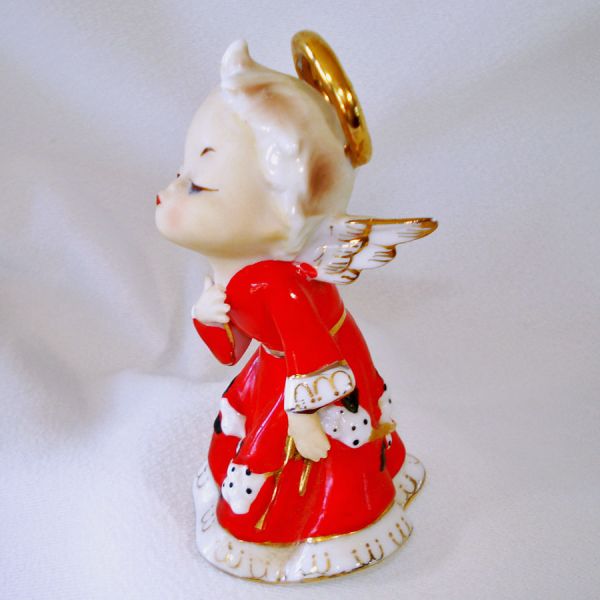 Lefton 1950s Kissing Angel Figurine #2