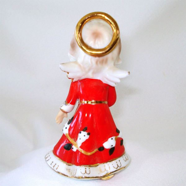 Lefton 1950s Kissing Angel Figurine #4