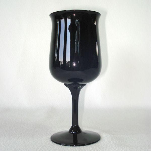 Lenox Midnight Mood Black Glass Water Goblets Clearance #2