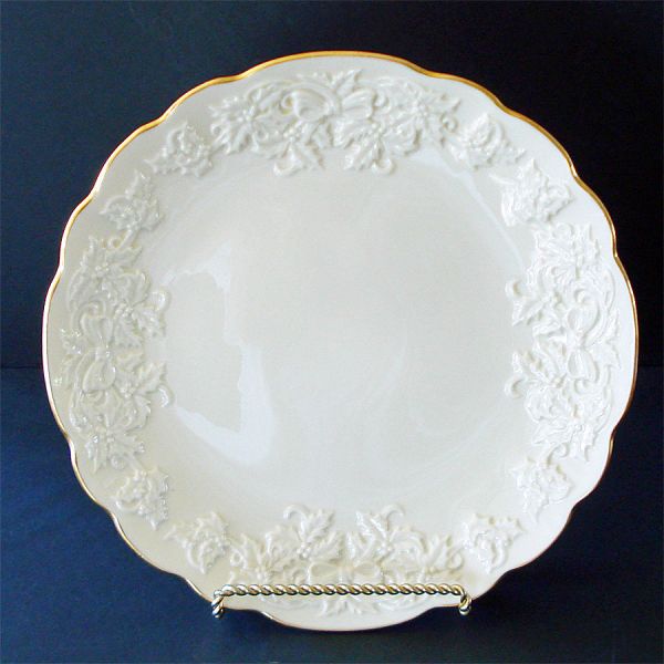 Lenox Holiday Hostess 12 Inch Round Platter Mint