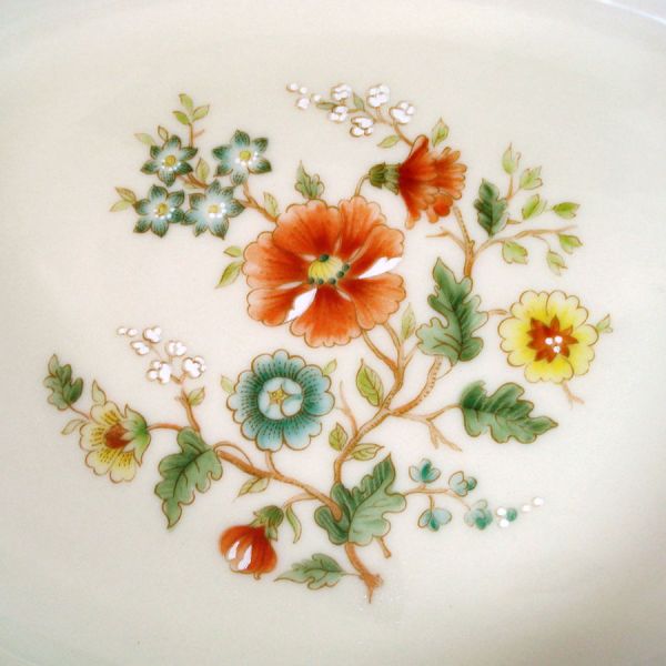 Lenox Temple Blossom Oval Vegetable Bowl Clearance #2