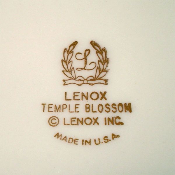 Lenox Temple Blossom Oval Vegetable Bowl #4