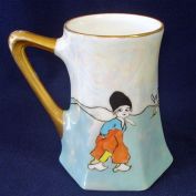 P And P Limoges Dutch Children Porcelain Tankard Mug Clearance