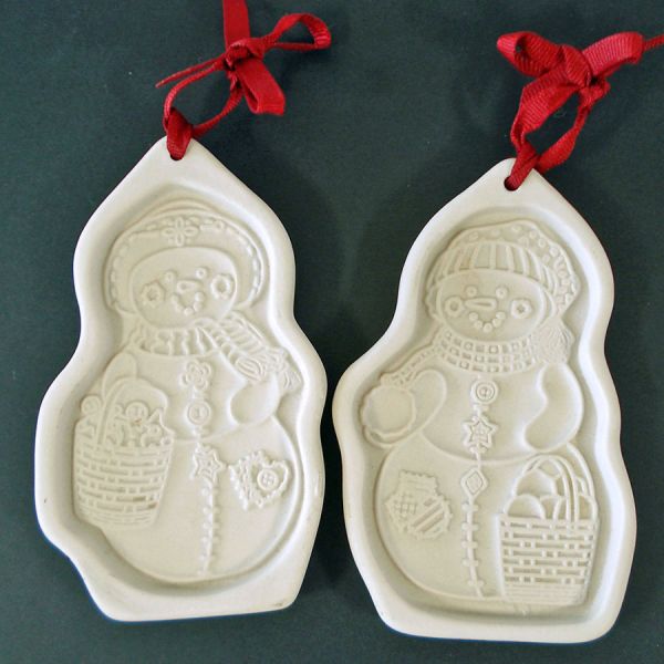 Longaberger Berry Basket and 3 Cookie Molds #3